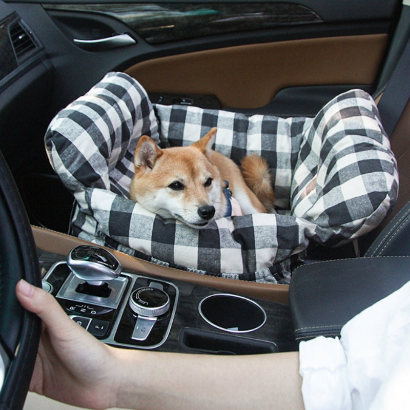 Dog Car Basket | Safe and Comfortable Travel - Keep Your Pet Secure on the Go