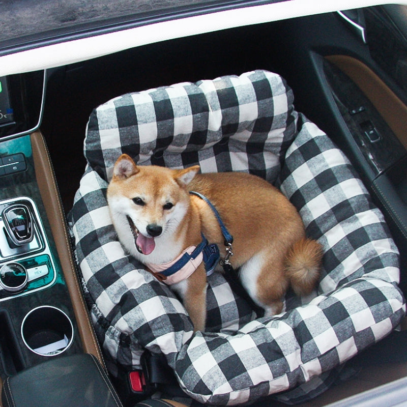 Dog Car Basket | Safe and Comfortable Travel - Keep Your Pet Secure on the Go