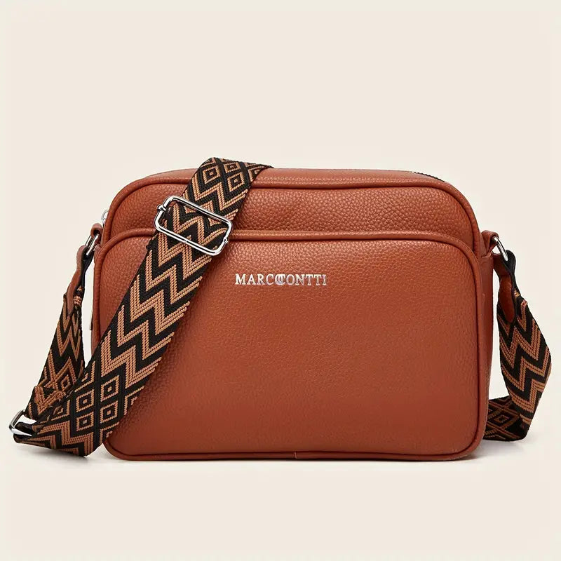 Marcontti™ - Leather shoulder bag