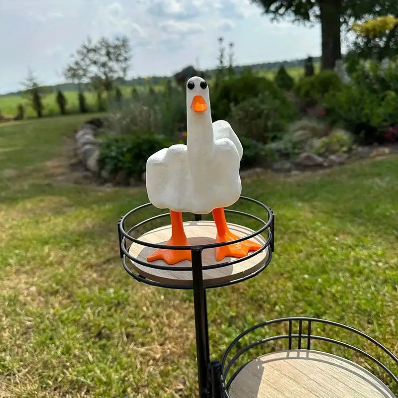 Fun Duck Statue™ | Garden Decor - Add a Touch of Whimsy to Your Space