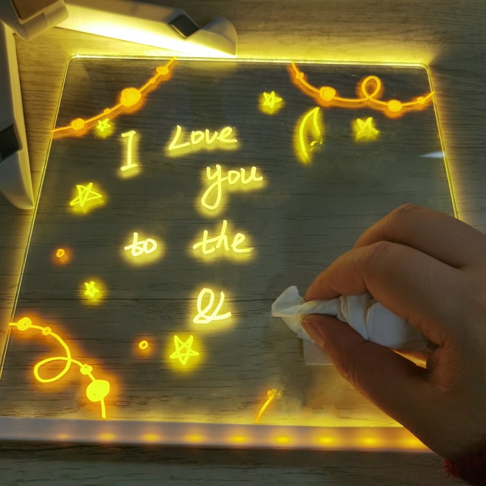 ColorsBoard™ | LED Notepad - Illuminate Your Creativity