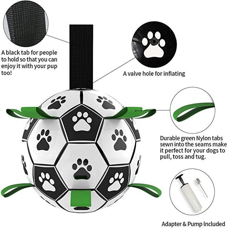 PawKick™ | Dog Football Ball | Dog Toy - Fun for Play