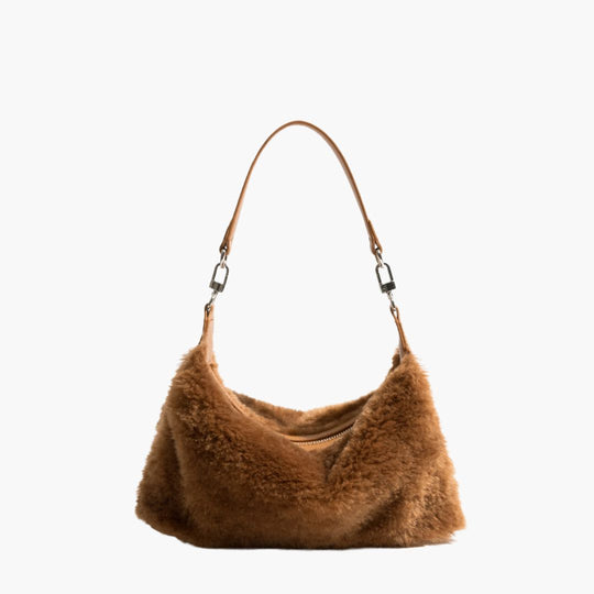 Sienna Faux Fur Shoulder Bag