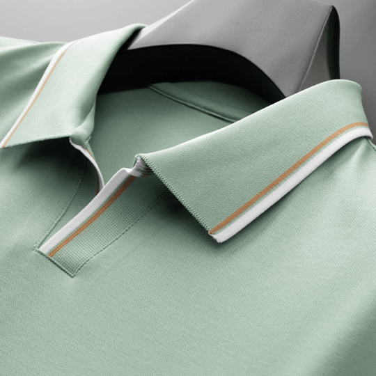 James | Silk Polo Shirt - Prestige Quality for a Refined and Elegant Look