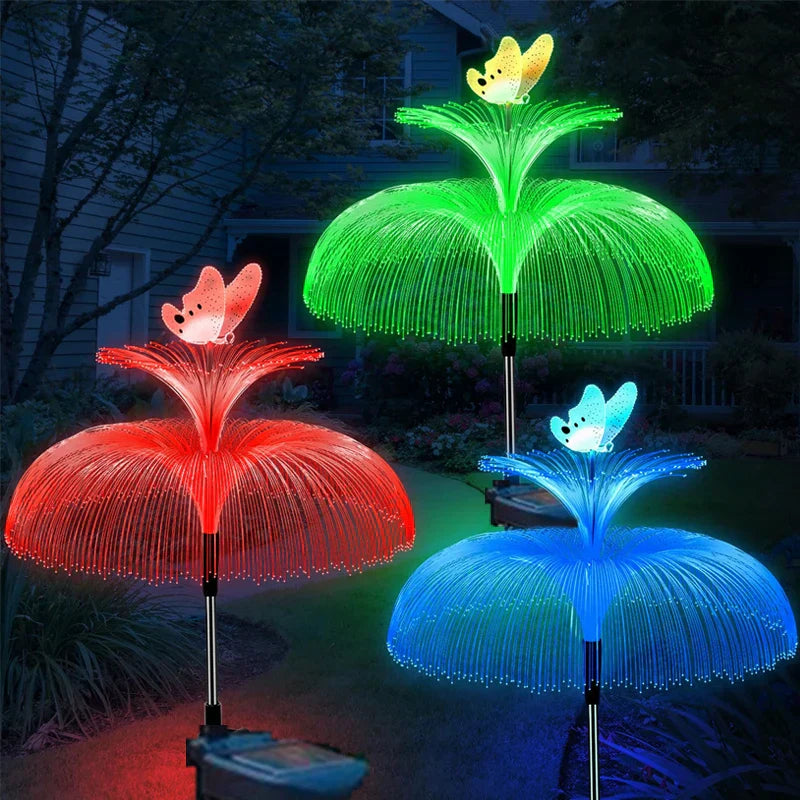 Jellyfish solar lamps - Illuminate your garden uniquely