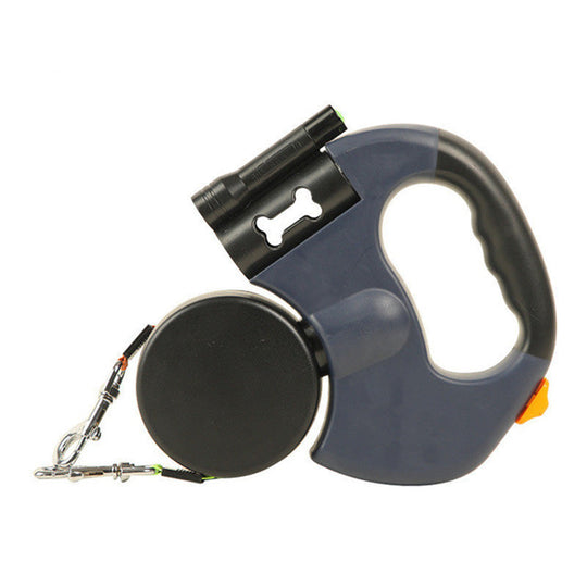 Pet Leash - Versatile Harness with Light and Retractable Function