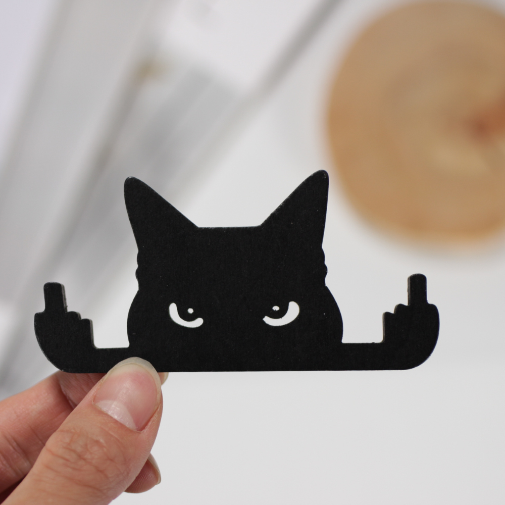 Irritated Cat Figurine™ | Modern Art Decoration - Add Character to Your Space