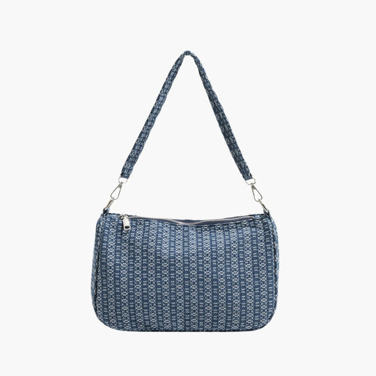 Cassie Denim Crossbody Bag