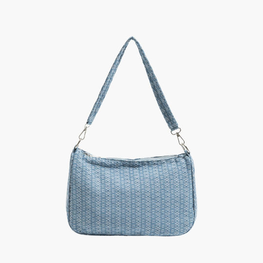 Cassie Denim Crossbody Bag