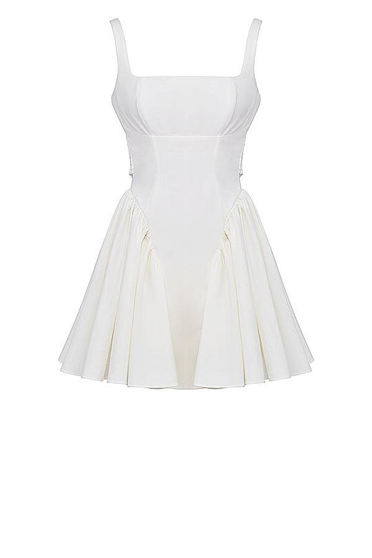 Luna | Mini Dress with Bow - Charming & Chic