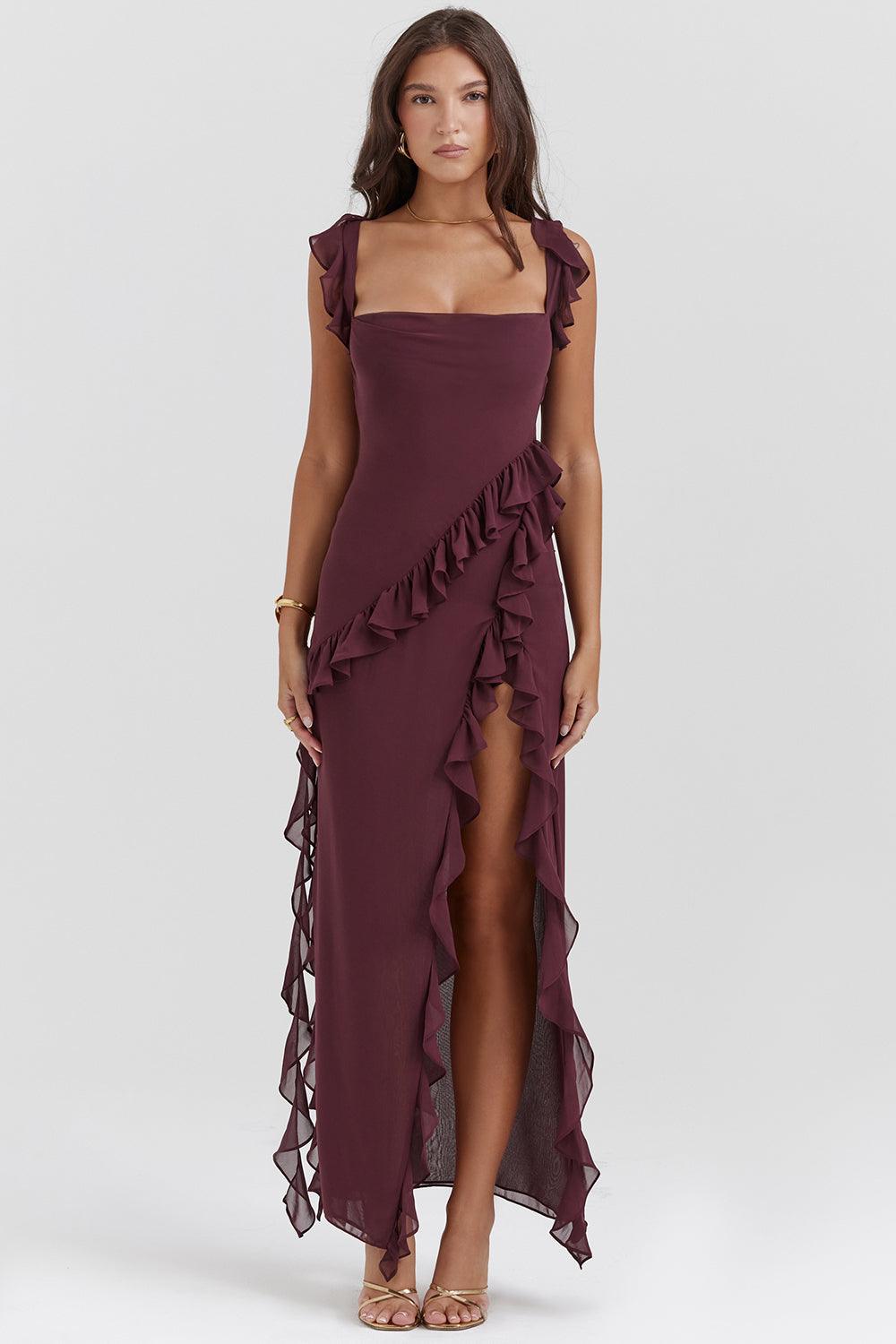 Maxi Dress with Ruffles | Flowing and Feminine