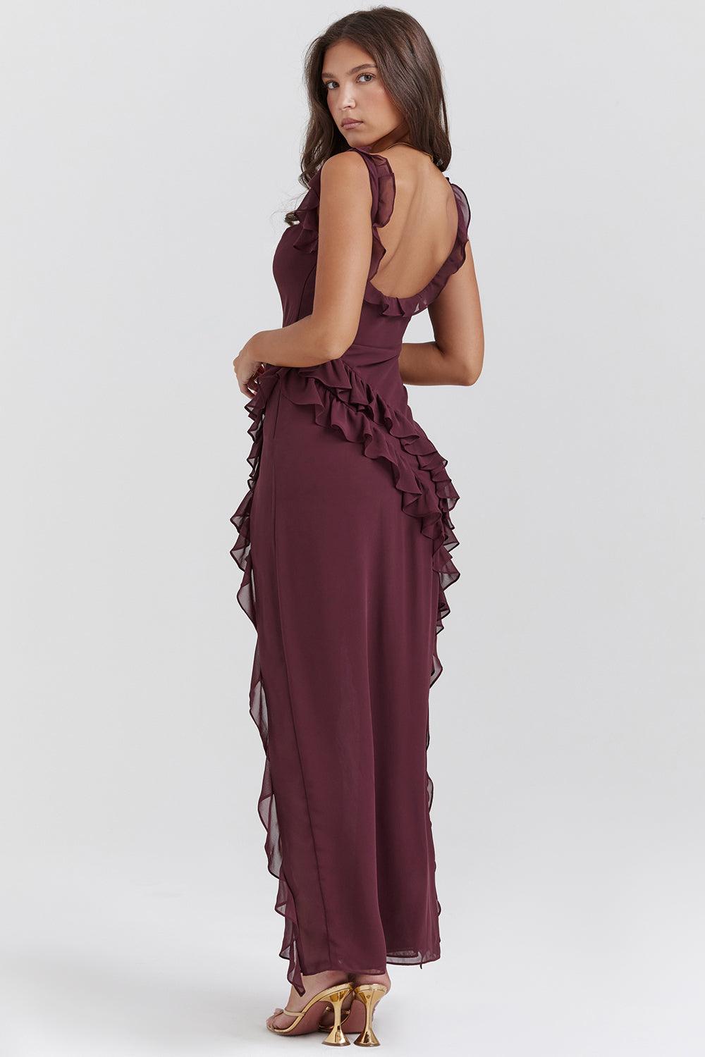 Maxi Dress with Ruffles | Flowing and Feminine