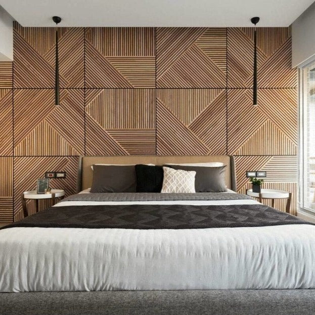 3D Wood Wall Panels | Interior Decoration - Natural Elegance