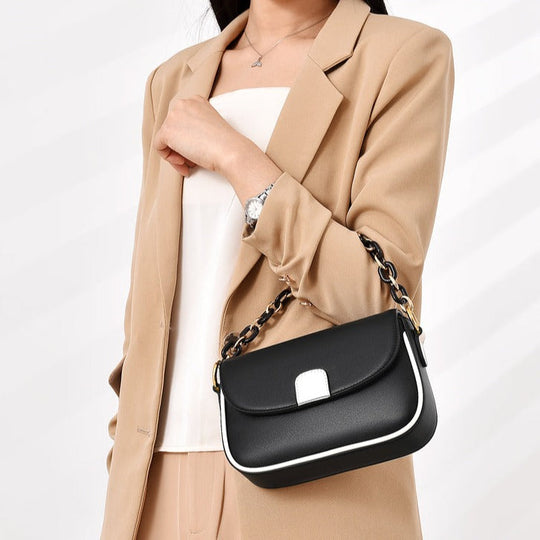 Elegant Vegan Leather Crossbody Bag Zari