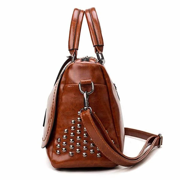 Soft leather crossbody bag for women, versatile for any occasion