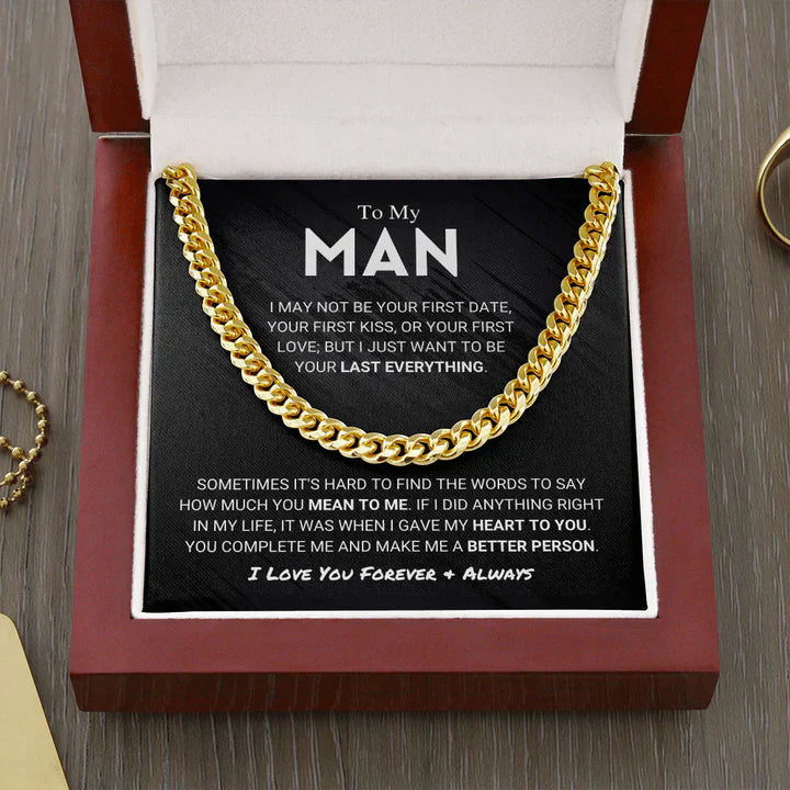 My Husband™ | Cuban Necklace - For a bold and masculine look