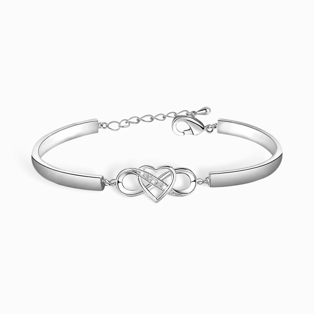 Infinity™ - Heart Bracelet in Stainless Steel