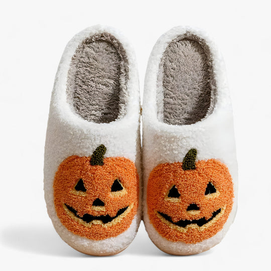 CozyPumpkin | Soft - Warm - Fun Slippers for Autumn Comfort