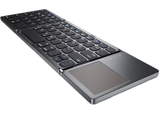 FlexSync - Portable Foldable Bluetooth Keyboard for Convenience and Mobility