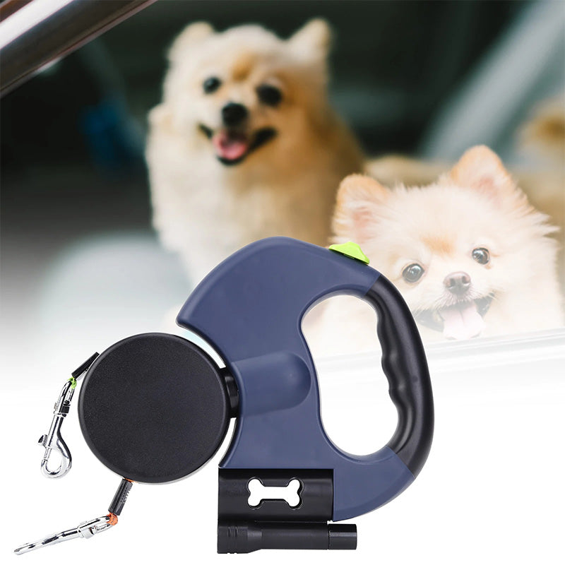 Pet Leash - Versatile Harness with Light and Retractable Function