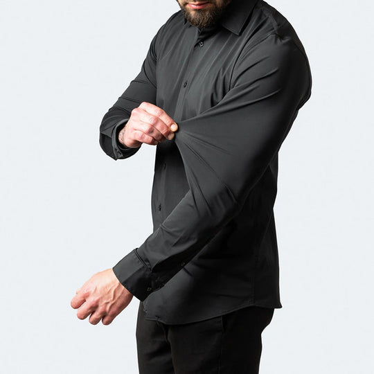 Austin™ | Men's Shirt - Elegance with Long Sleeves and No Elastic Knitting