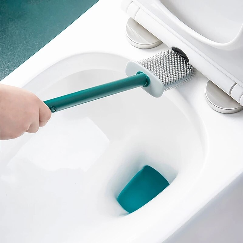 SoapScrub Toilet Brush™ | Toilet Brush - Efficient Cleaning with Soap Dispenser