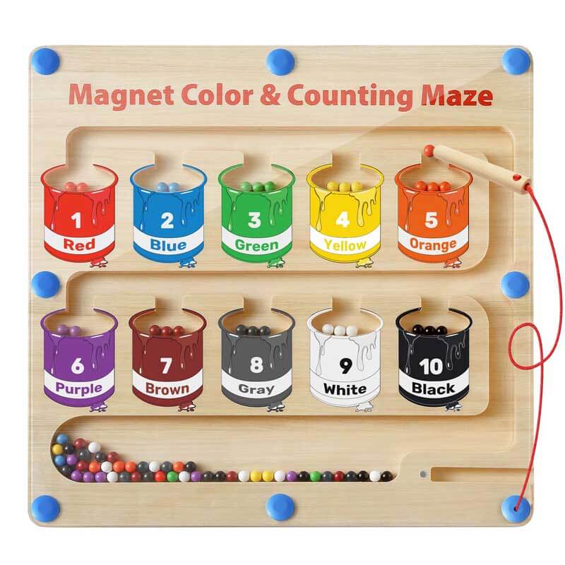 ColorQuest™ | Color and Number Maze Toy - Stimulates Cognitive Development