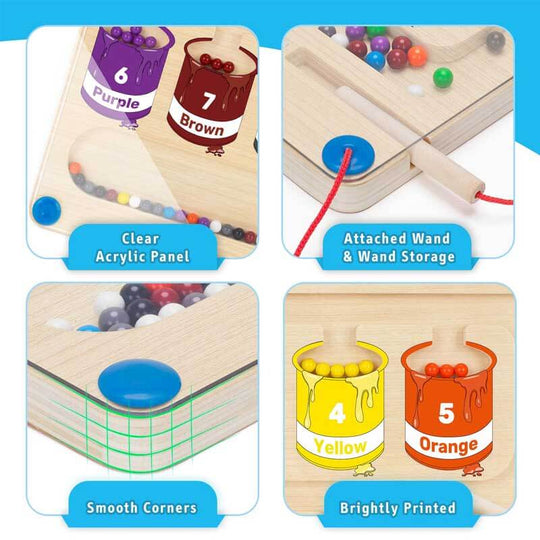 ColorQuest™ | Color and Number Maze Toy - Stimulates Cognitive Development