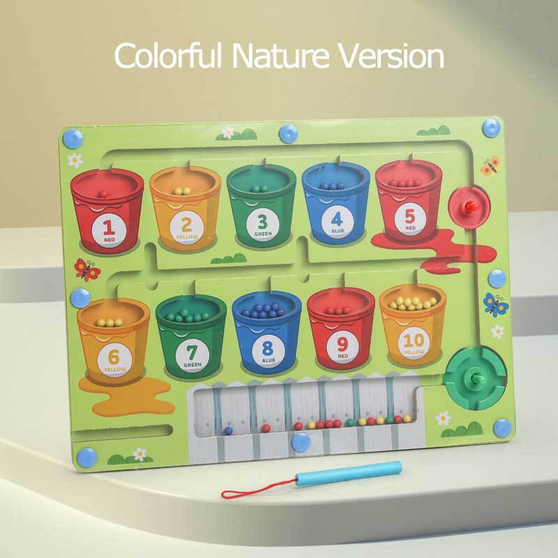 ColorQuest™ | Color and Number Maze Toy - Stimulates Cognitive Development