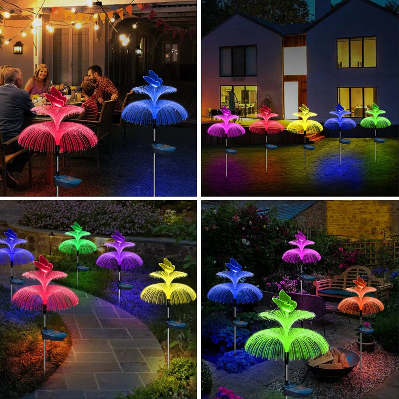 Jellyfish solar lamps - Illuminate your garden uniquely