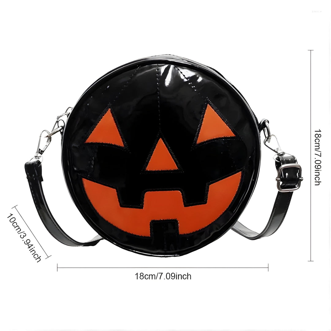 Patch | Halloween pumpkin bag - Trendy handbag