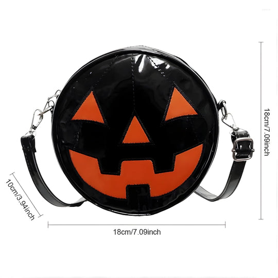 Patch | Halloween pumpkin bag - Trendy handbag