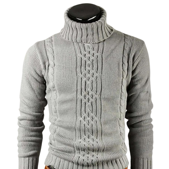 ALEX | Knitted Cotton Sweater - Refined Warmth and Timeless Style