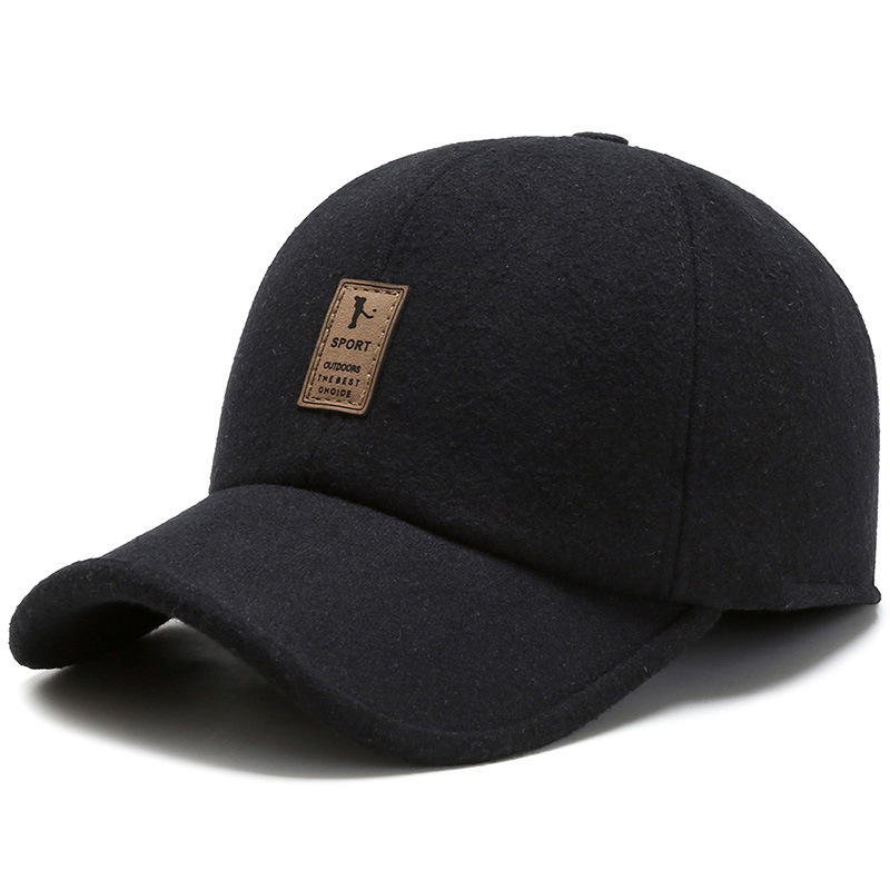 SnapHat™ | Knitted Winter Baseball Cap - Warmth & Style Combined for Cold Weather