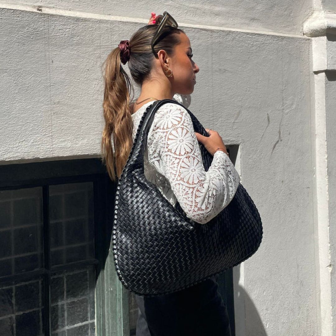 Amore Vegan Leather Hobo Bag