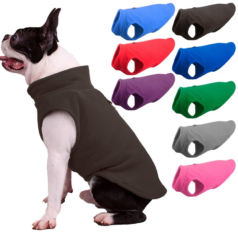 TailTrek - Fleece Coat for Dogs | Warm and Comfortable