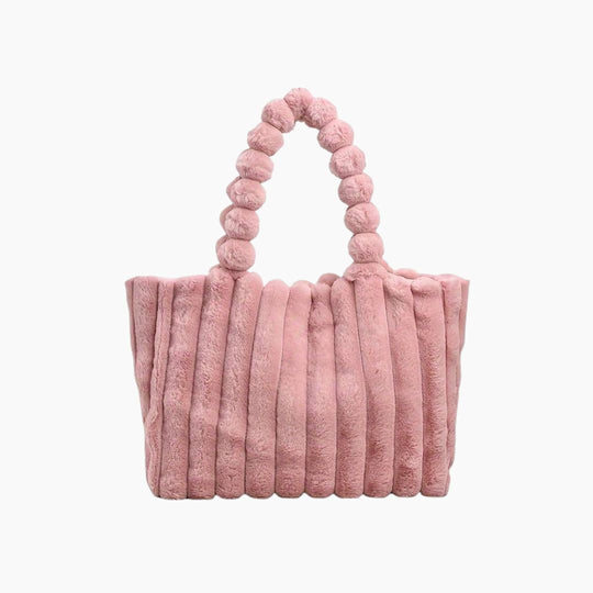 Soft and Cozy Plush Shoulder Bag