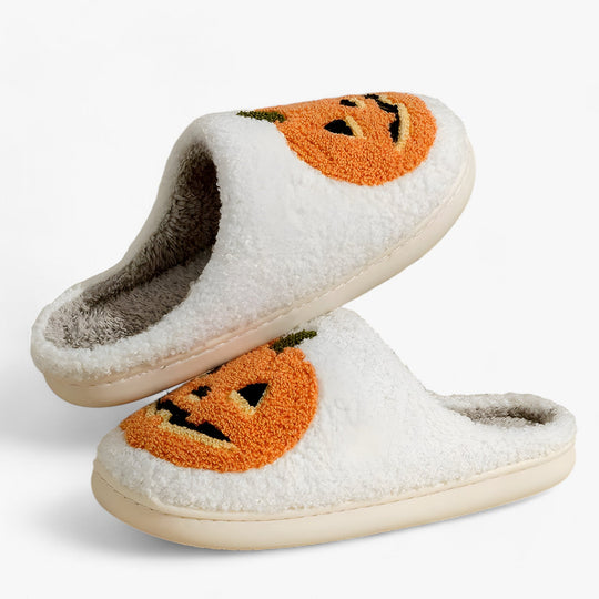 CozyPumpkin | Soft - Warm - Fun Slippers for Autumn Comfort