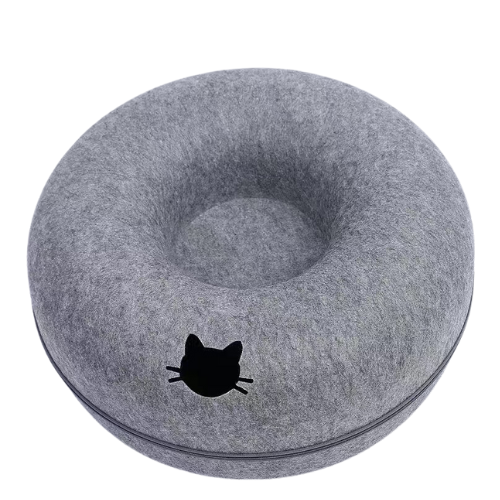 CozyCat Tunnel Mat for Cat | Cat Bed - Protects Your Furniture