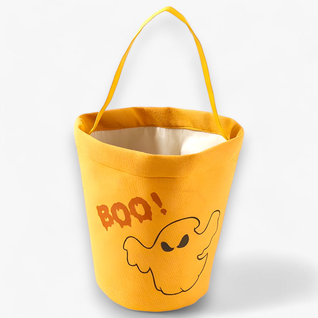 Jolly | Pumpkin Candy Basket - Cute Basket for Halloween Parties and Gifts