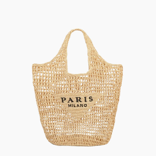 Mila Woven Beach Bag