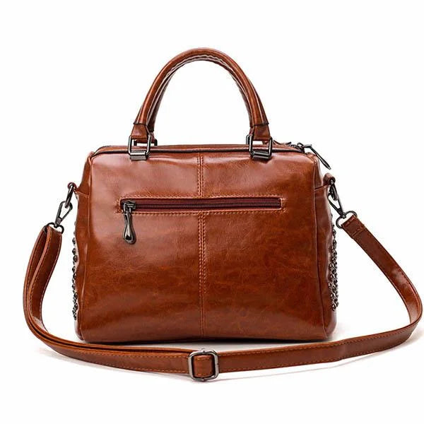 Soft leather crossbody bag for women, versatile for any occasion