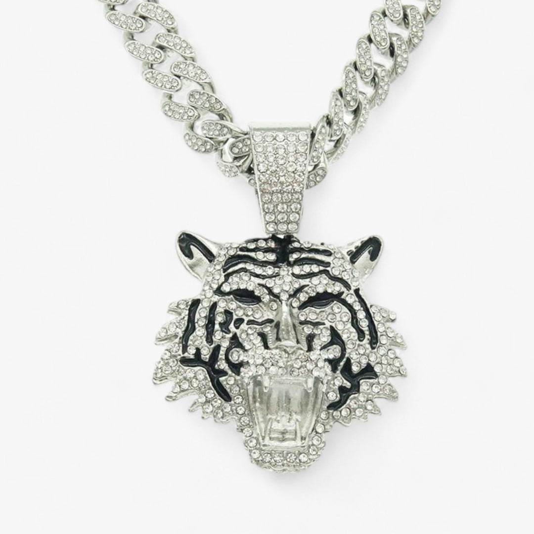 DOMINANT | Audacious Tiger Necklace - Punk and Captivating