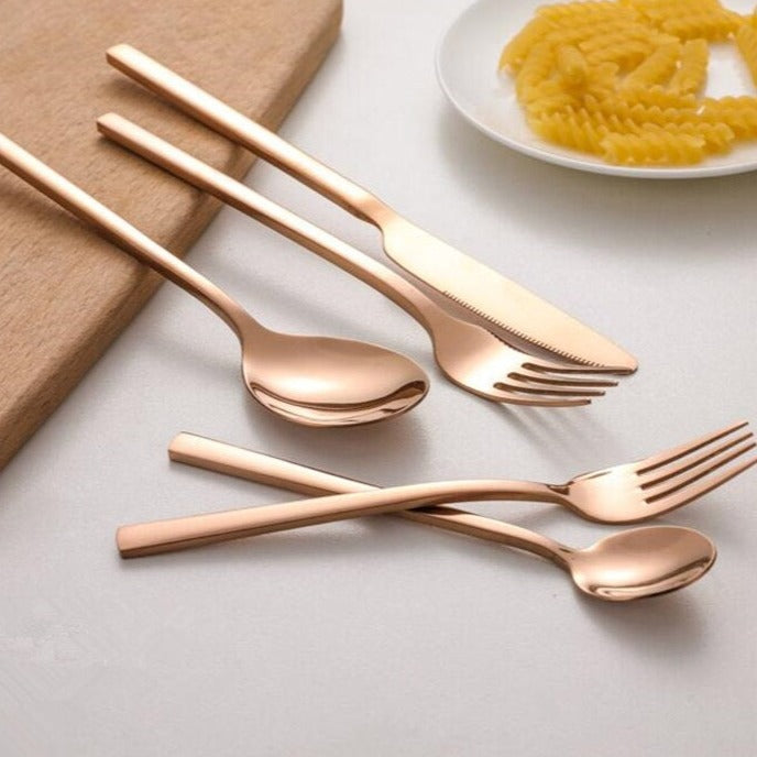 Arya 30-Piece Cutlery Set | Elegant Cutlery - Perfect for Entertaining