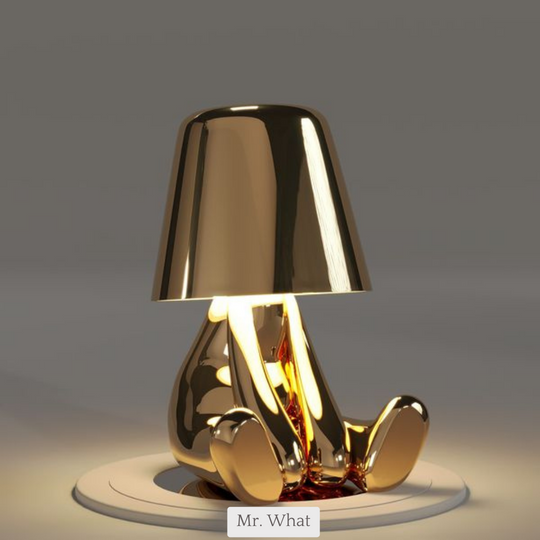 ThinkerLamp™ | Gold Lamp - Elegance and Reflection