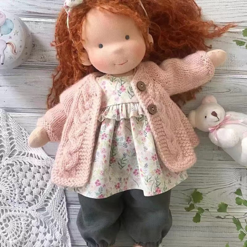 Dolly™ | Handcrafted Waldorf Doll - Soft and Lovable for Imaginative Play