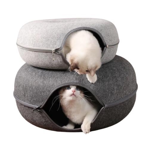 CozyCat Tunnel Mat for Cat | Cat Bed - Protects Your Furniture