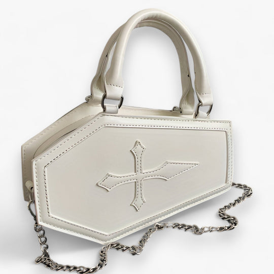 Grave | Coffin Chain Bag - Spacious and Elegant for Halloween Cosplay