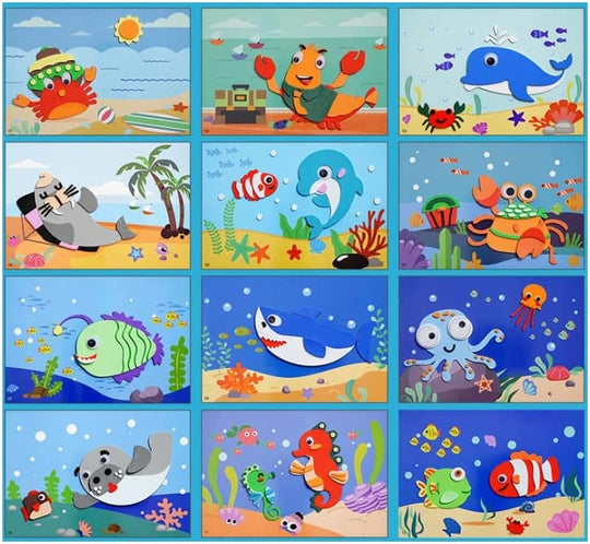 ArtBook™ | 3D Sticker Puzzle - Enhance Your Creativity with Fun Challenges