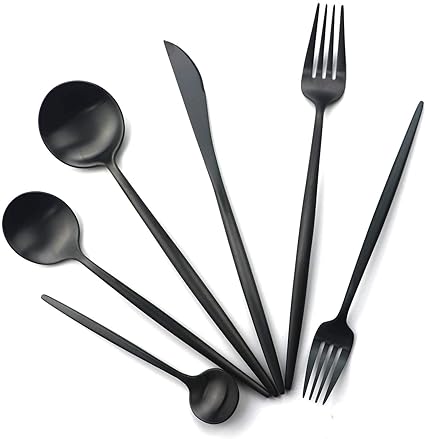 Minimalist Cutlery Set 6 Pieces | Simplicity and Elegance